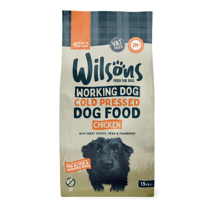 Wilsons Working Dog Food: Cold Pressed Chicken 15kg
