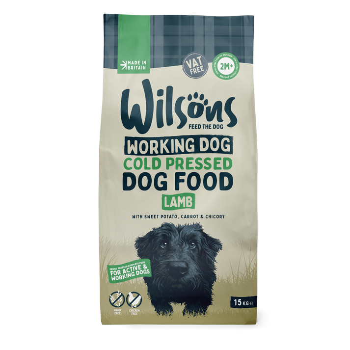 Wilsons Working Dog Food: Cold Pressed Lamb 15kg