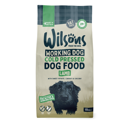 Wilsons Working Dog Food: Cold Pressed Lamb 15kg