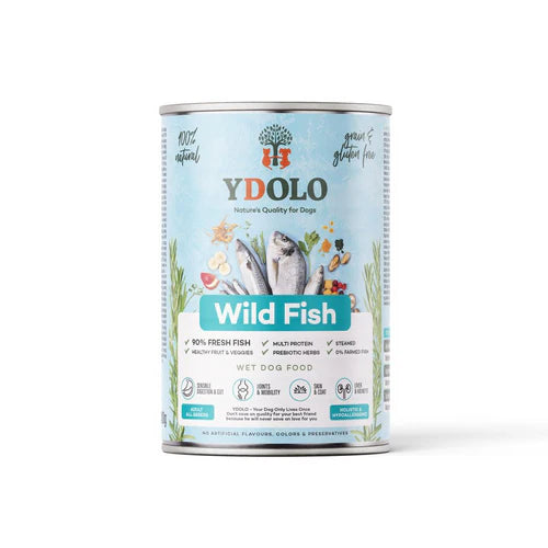 YDOLO Wet Dog Food: Adult Wild Fish 400g