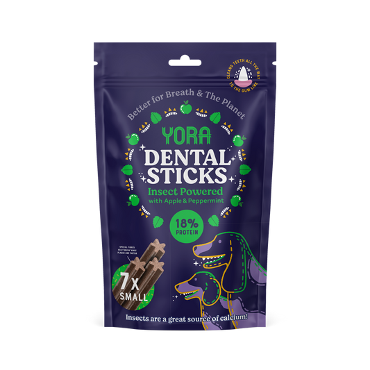 YORA Dog Treats: Dental Sticks for Small Dogs 7pk