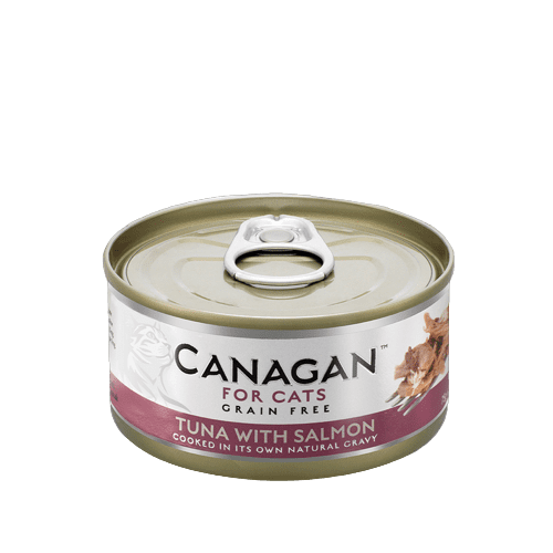 Canagan Wet Cat Food: Tins Tuna with Salmon 12x75g