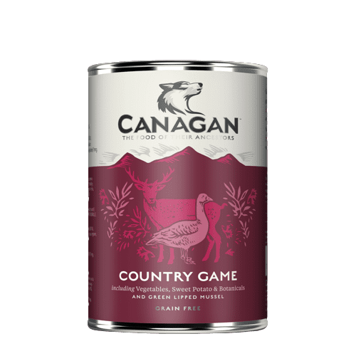 Canagan Wet Dog Food: Country Game 6x400g