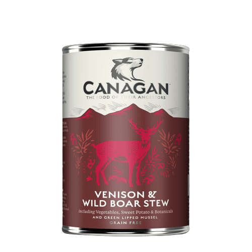 Canagan Wet Dog Food: Venison & Wild Boar Stew 6x400g
