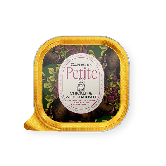 Canagan Wet Dog Food: Petite Chicken with Wild Boar Pate 100g