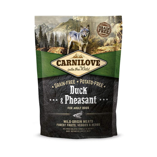 Carnilove Dog Food: Adult Duck & Pheasant