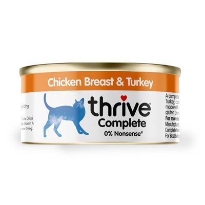 Thrive Wet Cat Food: Chicken Breast & Turkey