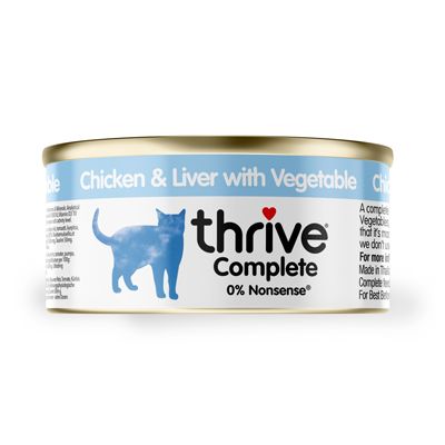 Thrive Wet Cat Food: Chicken & Liver with Vegetable
