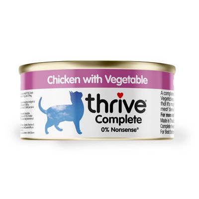 Thrive Wet Cat Food: Chicken with Vegetable