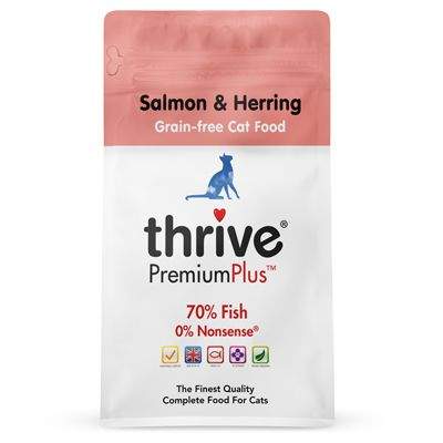 Thrive Cat Food: 70% Salmon with Herring 1.5kg