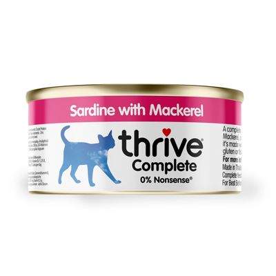 Thrive Wet Cat Food: Sardine with Mackerel
