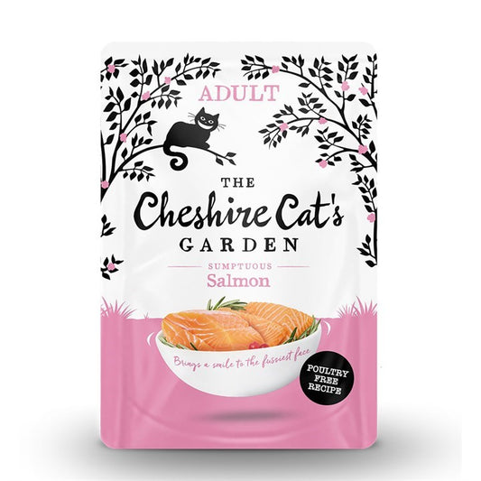 Cheshire's Cat Garden Cat Food: Adult Salmon 8x85g