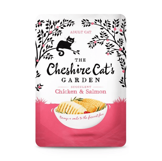 Cheshire's Cat Garden Cat Food: Adult Chicken & Salmon 8x85g