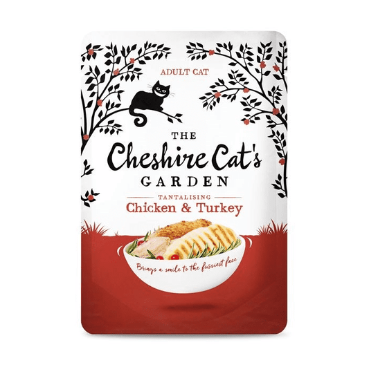 Cheshire's Cat Garden Cat Food: Adult Chicken & Turkey 8x85g