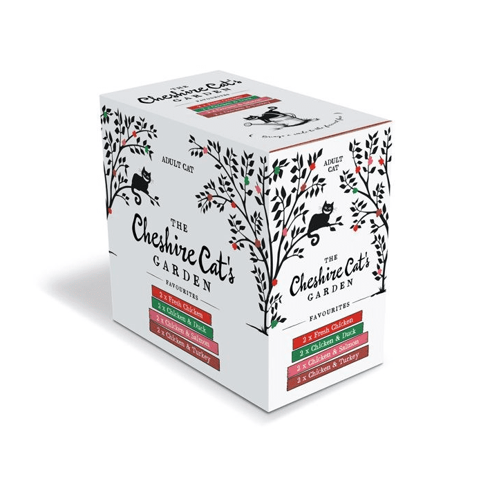 Cheshire's Cat Garden Cat Food: Adult MultiPack 8x85g