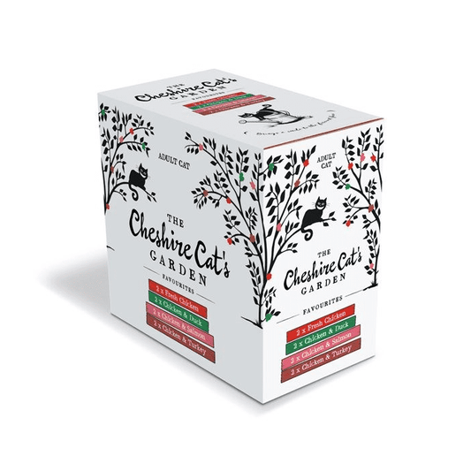 Cheshire's Cat Garden Cat Food: Adult MultiPack 8x85g
