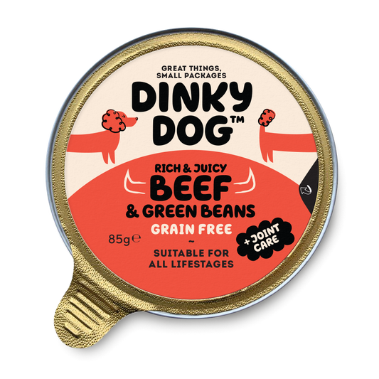 Dinky Dog Wet Dog Food: Beef & Green Beans