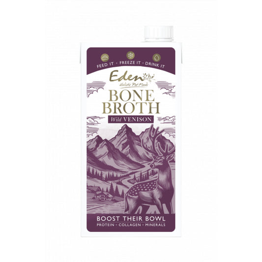 Eden Bone Broth Wild Venison for Cats & Dogs 500ml