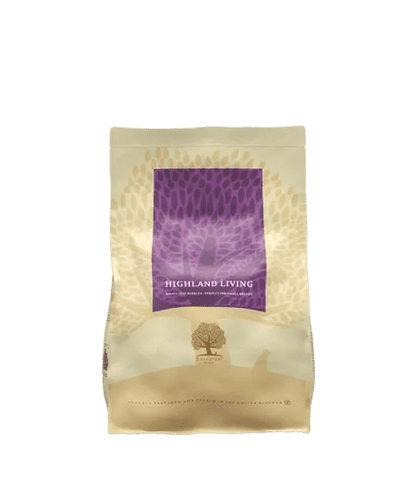 Essential Dog Food: Adult Highland Living (Beef, Turkey & Salmon) Small Kibble 2.5kg