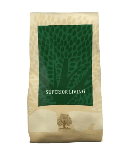 Essential Dog Food: Adult Superior Living (Duck, Chicken & Salmon) 10kg