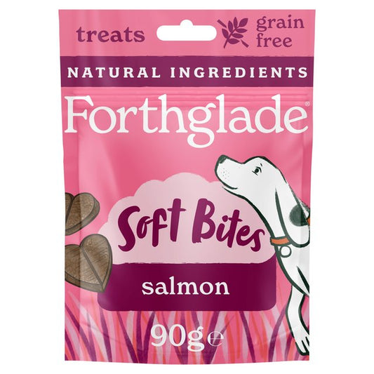Forthglade Dog Treats: Soft Bites Salmon 90g