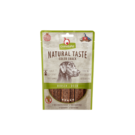 Granatapet Dog Treats: Natural Taste Elder Snack Deer 90g