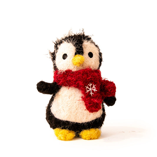 Great&Small Cosy Winter Wishes Penguin Dog Toy