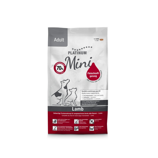 Platinum Dog Food: Mini Adult Lamb 900g