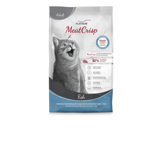 Platinum Cat Food: Adult MeatCrisp Fish