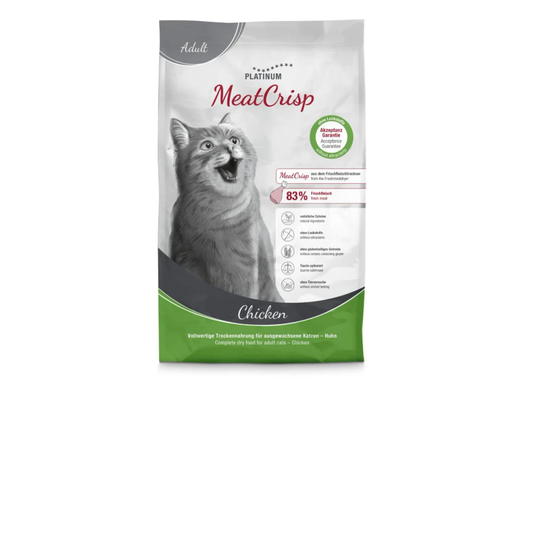 Platinum Cat Food: Adult MeatCrisp Chicken