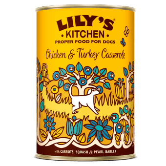 Lily's Kitchen Wet Dog Food: Chicken & Turkey Casserole 6x400g