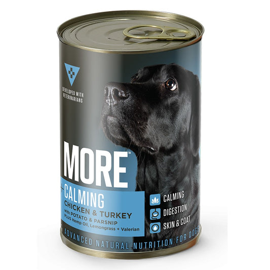 MORE Wet Dog Food: +Support Calming Chicken & Turkey 400g