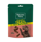 Natures Menu Meaty Dog Treats Beef & Pork