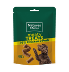 Natures Menu Meaty Dog Treats Chicken & Pork