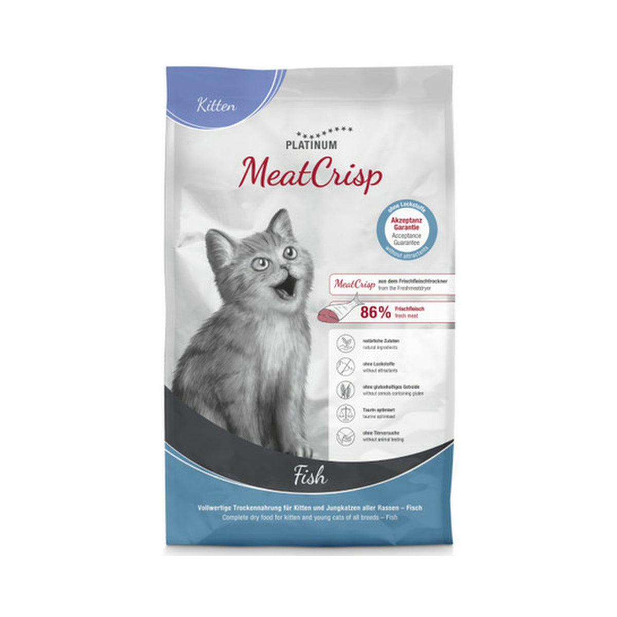 Platinum Cat Food: Kitten MeatCrisp Fish