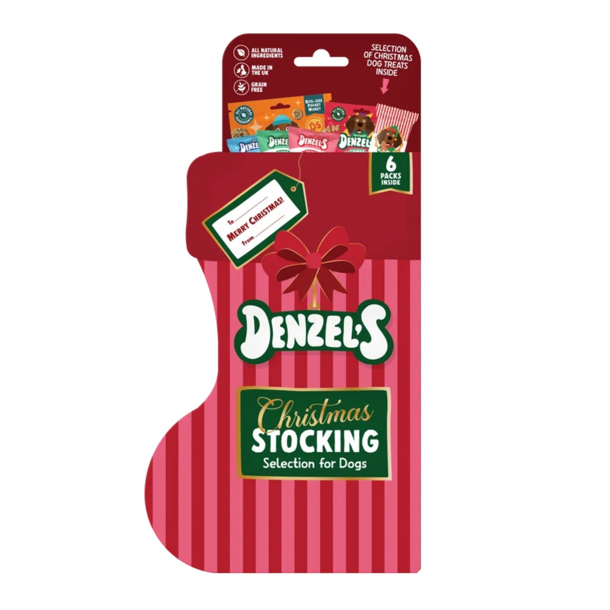Denzel's Christmas Stocking for Dogs