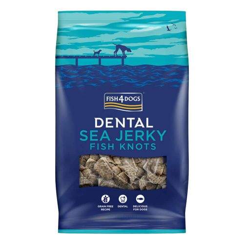 Fish4Dogs Treats: Sea Jerky Treats Fish Knots 500g