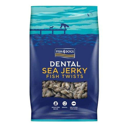 Fish4Dogs Treats: Sea Jerky Treats Fish Twists 500g