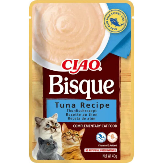 CIAO Cat Bisque Tuna Recipe 40g