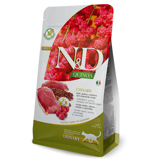 Natural & Delicious Cat Food: Quinoa Adult Urinary Duck & Cranberry