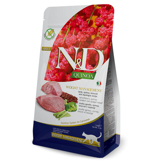 Natural & Delicious Cat Food: Quinoa Weight Management Lamb
