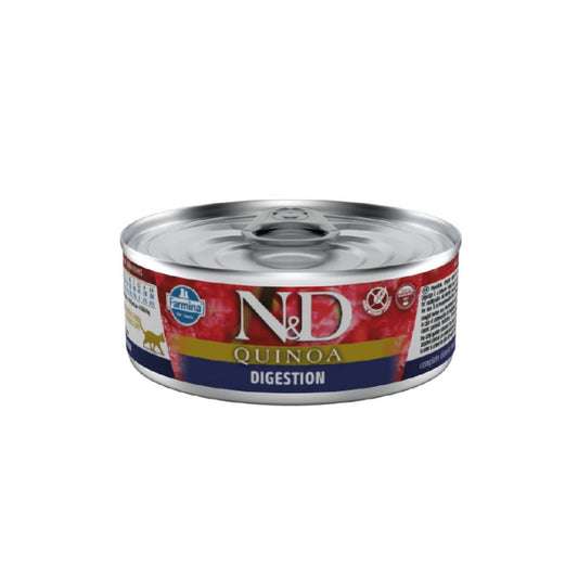 Natural & Delicious Wet Cat Food: Quinoa Digestion Lamb 80g