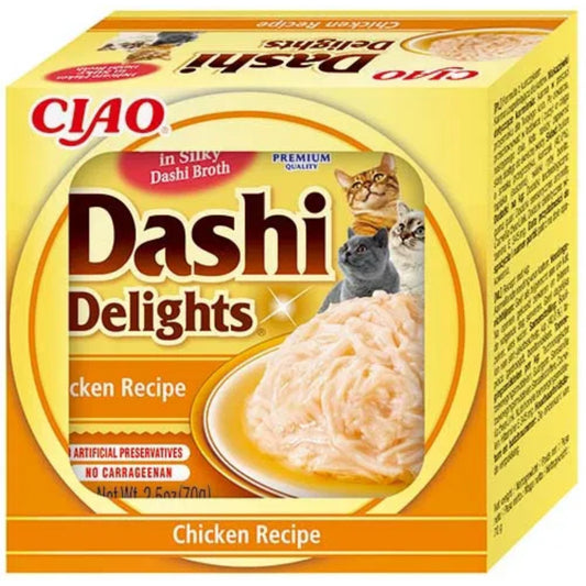 CIAO Cat Dashi Delights Chicken Recipe 70g