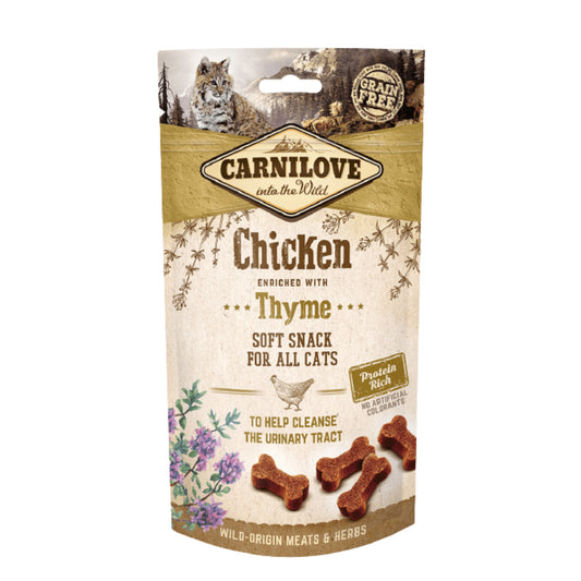 Carnilove Cat Treats: Soft Chicken with Thyme 50g