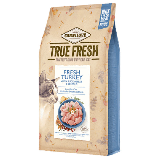 Carnilove True Fresh Cat Food: Adult Fresh Turkey 1.8kg