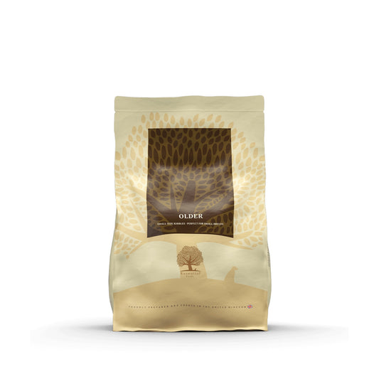 Essential Dog Food: Senior Older (Duck, Chicken & Salmon) Small Kibble 2.5kg