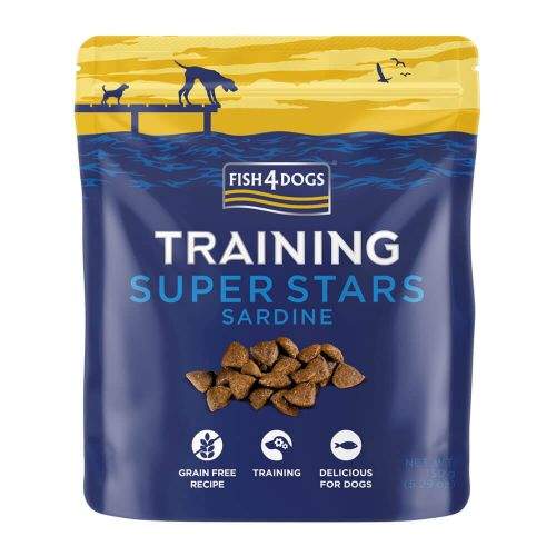 Fish4Dogs Treats: Training Sardine Super Stars 150g