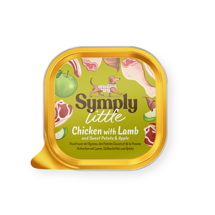 Symply Wet Dog Food: Little Chicken with Lamb 100g