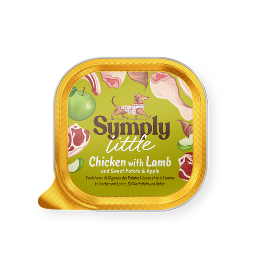 Symply Wet Dog Food: Little Chicken with Lamb 100g