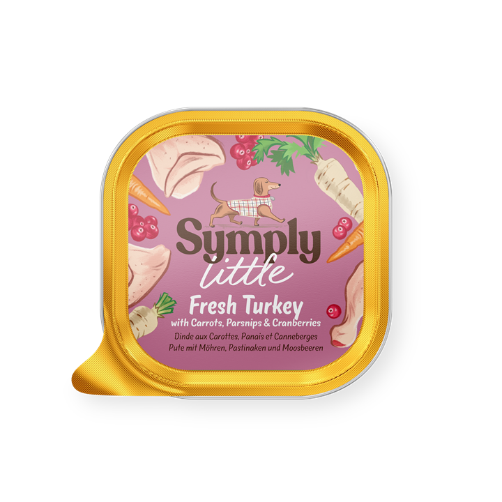 Symply Wet Dog Food: Little Fresh Turkey 100g